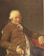 Charles-Pierre Pecoul,Contractor of Royal Buildings,Father-in-Law of the Artist (mk05) Jacques-Louis  David